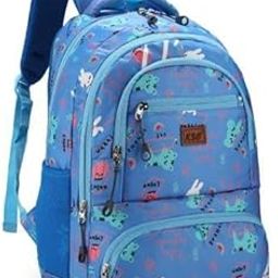 School Bag For Travel With Bottle Compartment | Trendy Water Resistant High Storage Bag For Men & Women | Boys & Girls Laptop Printed Backpack For Col| style - 1765 Women's Handbags-image-13
