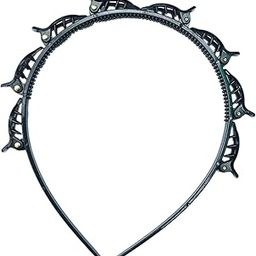 Headbands for Women Girl Double Layer Twist Plait Hairband Hoop for Braiding, Korean Double Bangs, Multi-Layer Hollow Woven Headband Hair Accessories Pack-01, Black-picture-18