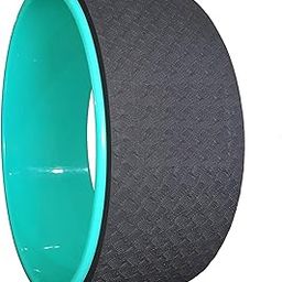 Krevia Inner ABC Plastic Circle Roller Yoga wheel (33x13 cm, Assorted Colour)-24