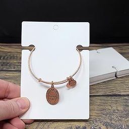 Zenomia Jewelry Display Cards for Bangle, Bracelet and Necklace Packaging (3.5"x5") 50pcs-11