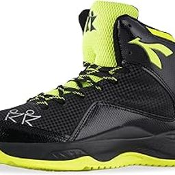 Slam Dunk Water Repellent Basketball Shoes for Indoor & Outdoor Court for Boys | High Ankle with Rubberized Outsole for Maximum Grip-image-3