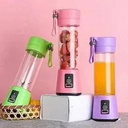 generic Premium Quality Portable & Rechargeable Juice Blender 380 ML (Pack 1) | Convenient & Juice anywhere | Time-Saving | Six Stainless Steel Blades | Long Lasting Life-picture-10