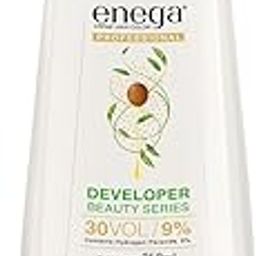 Enega Professional Hair Color Developer | Ammonia Free | Best With Hair Colour & Hair Bleach | Oxydant - White (30 Volume (9%), 250 ML (Pack of 1))-image-51
