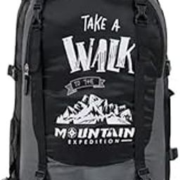 25L Mountain Expedition Backpack, Polyester School Bag with 3 Compartments, Water Repellent, Royal Blue-image-75