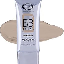Fashion Colour BB Cream Full Coverage, High Definition Flawless Finish, Correct, Brighten, Skin Care | (03-Fawn, 30gm)-37