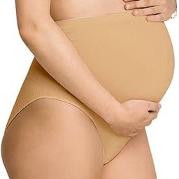 Seamless Maternity Support Panty for Women! Over-The-Belly Maternity Panties for Belly Support ! No Sewing or No Stitches!-picture-48