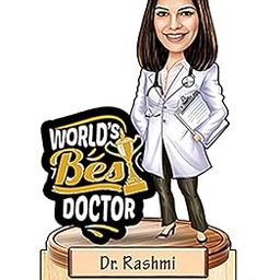 Foto Factory Gifts Caricature Personalized Gifts for Doctor Female Customized Gift for Women CA0330-12