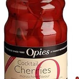 Opies Red Cocktail Maraschino Cherries with Stem, 225g-image-43