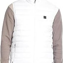 Men's Standard Length High Neck Sleeveless Puffer Jacket-image-49