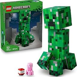 LEGO Minecraft The Creeper Gamer Decor and Action Figure Building Toy 21276 Building Blocks Toys for 10+ Gift for Boys and Girls-11