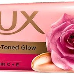 Lux Even-toned Glow Bathing Soap infused with Vitamin C & E | For Superior Glow | 150g x 3-13
