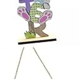 MERISHOPP 2X Easter Spring Wooden Ornament for Home Gift Statue Art Craft Farmhouse|Home & Garden|Home D?©cor|Figurines-image-12