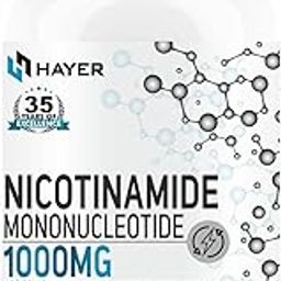 HAYER NMN Supplements 1000mg, Nicotinamide Mononucleotide With Trans Resveratrol To Support Cellular Energy Metabolism, Boosting NAD+ Healthy Aging of Heart, Brain & Skin-30 Tablets (Pack 1)-51