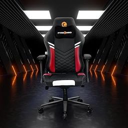 Nilkamal Fyrebird Ergonomic Gaming Chair with Adjustable Neck, Lumbar Pillow, 3D Adjustable Armrest, Gas Lift Mechanism, & 100mm Tilt (Vaden)-image-56
