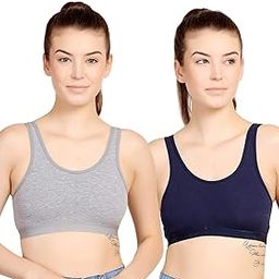 Lycra Cotton Sports Bra for Girls and Women-picture-10