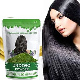 100% ORGANIC Indigo Powder For Hair & Beard Dye - Black-image-73