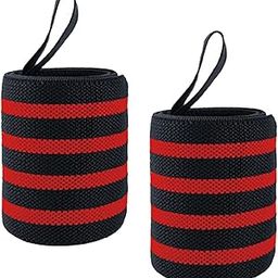 MERISHOPP Wrist Wrap Weight Lifting Wrist Support for Competition Bodybuilding Workout red|Sporting Goods|Fitness Running & Yoga|Strength Training|Gloves Straps & Hooks-picture-2