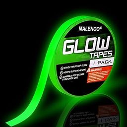 Glow in The Dark Tape 0.5 Inch x 16 ft Green Fluorescent Spike Sticker Continuous Luminous Tapes for Easter Theater Stage Party Wall Step Emergency Exit 8-10 Hours-image-34