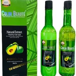 COLOR BEAUTE Hair Gel Color for Men, Women Natural Hair Color Dye for Black Hair Dye (500ml x 2)-15