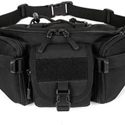 AMRIOWaist Bags for Men Women- Premium Stitching, Branded Zippers, Waterproof Pocket, RFID Safe- Large Fanny Pack for Hiking Travel Camping Running Sports Outdoors, Money Belt with Adjustable Strap-15