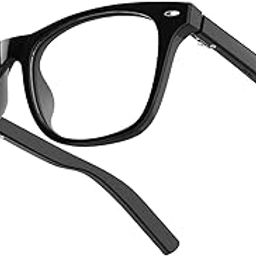 Piluyaa Magnetic Smart Glasses Bluetooth Audio Sunglasses for Men Women with Interchangeable Lenses (Anti-Blue Light/Sunglasses) Open Ear Music &HD Calling, Remote Photography-picture-15