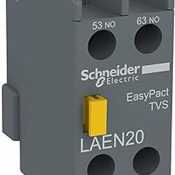 schiender Easy Pact TVS - Auxiliary Contact Block - 2 NO - Screw-Clamps terminals-picture-23