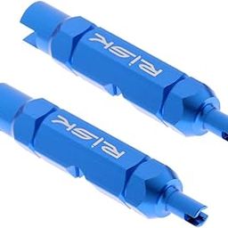 MERISHOPP 2Pc Bicycle Schrader Valve Core Removal Tool Tire Presta Extender 5mm Wrench|Bicycle Repair Tool | Cycle Tool Kit-image-30