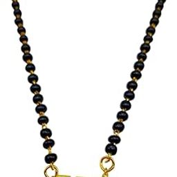 Y Letter Alphabet Short Mangalsutra Designs With Blue Evil Eye Charm Pendant Gold Name Mangalsutra Design/Naam Wale Mangalsutra/Personalised Wife Husband Couple Name Mangalsutra Design (18 inch)-image-67