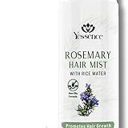 Yessence Rosemary Hair Mist with Rice Water & Mint for Hair Growth & Scalp Refresh | Anti Hair Fall Spray for Women & Men | Non-Sticky, Alcohol-Free Hair Tonic for Dandruff & Itchy Scalp (100ml)-image-4