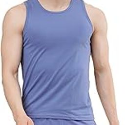 Stay Cool and Comfy Men's Cotton Regular Fit Gymwear/Sportswear Vest-image-10