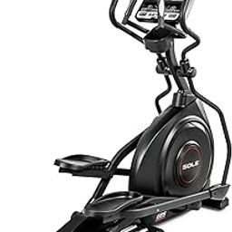 Sole SE25E Steel Elliptical Cross Trainer, Adult (Black)-17