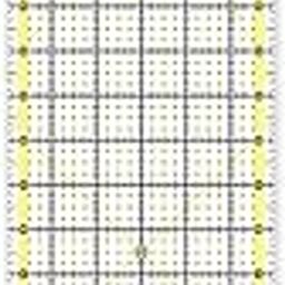 Isomars Garment Patchwork Quilting Ruler - 6" x 24" | Quilting Rulers for Fashion Designing-picture-13