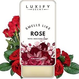 Rose Solid Perfume by Luxify Scent | Real Rose Fragrance | Portable & Long-Lasting | With Goodness Of Beeswax, Shea Butter & Vitamin E | For Men & Women | 10gm-image-37