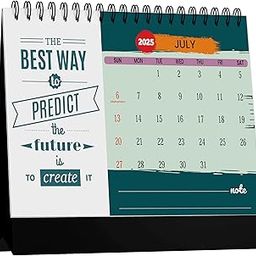 Accuprints Motivational 2025 Calendar for Desk Planner Office Home Table New Year Hanging Kids All Year Students Planning New Marking Quotes (MB)-image-39