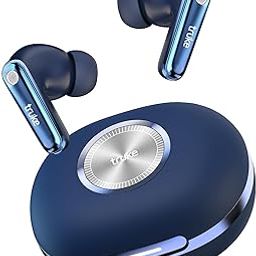 truke New Launch Mega 10 True Wireless in Ear Earbuds W/ 24-Bit Lossless Spatial Audio, 70H Battery Fast Charge Buds, Dual Pairing, 13mm Drivers TWS, Low Latency(40ms), Matte Finish, ENC (Royal Blue)-26