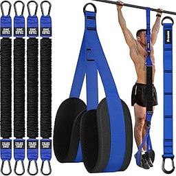 Pull Up Assistance Bands,Heavy Duty Resistance Assistance Band for Pull-up Training,Adjustable Assisted Bands with Comfortable Foot Strap,Home and Gym Workouts Body Stretching and Strength Training-image-81