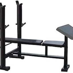 ANWIKA 3-in-1 AND PREACHER Gym Bench, Adjustable Incline, Flat,Decline AND PREACHER Positions-image-30