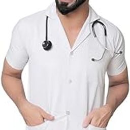 Doctor's Apron Lab Coat - Unisex - With 100 Days Warranty (XL, WHITE)-image-90