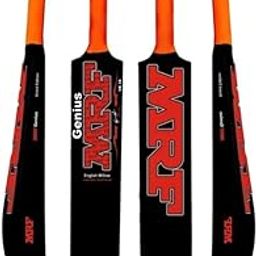Heavy Duty Plastic Cricket Bat,Full Size Premium Bat for Kids of Age Between 10 Yrs to 15 Yrs (Red)-17