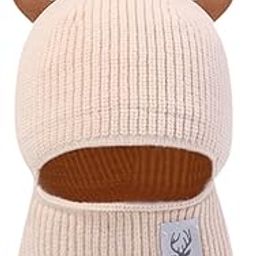 The Style SutraWinter Hat Headwear Neck Scarf Funny Knitted Hat for Women Men Birthday Gift Beige|Clothing, Shoes & Accessories | Womens Accessories | Hats-image-40