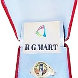 Ashtadhatu Shivling Rudraksha With Para Gold Palted Brass Yantra Ring-image-82