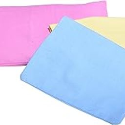 MK HANDICRAFT Cotton Mustard Seeds Pillow And Cover Set For New Born Babies (Children: S, Pink)-image-6