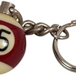 Laxmi Ganesh Billiard Snooker and Pool Ball Key Chain 15 NO. Ball-image-94