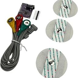 AD8232 ECG Module Kit – Heart Rate and ECG Monitoring Sensor for Microcontroller-Based Biomedical and Electronics Projects-image-41