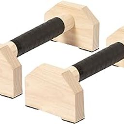 Wooden Push Up Bars,Anti-Slip Push-Up Handles,Mini Handle Pumps,Dip Station Dip Bar，Handstand Bars for Calisthenics and Fitness-18