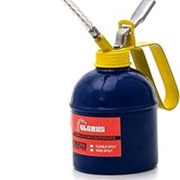 GLOBUS 1118 STEEL LUBRICANT OIL CAN 500 ML BLUE/MULTICOLOUR WITH FLEXIBLE SPOUT-image-96