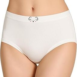 Women's Mid Rise Hipster Panty, Breathable Comfort Underwear with Cute Animal Design-image-79