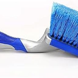 NIKAVI Blue Tyre Cleaning Brush Tyre Detailing Brush for Car Cars Trucks Pickup Trucks, Motorcycles,Vans, Buses, Trailers, Off-Road Vehicles, Bicycles, etc..-image-86