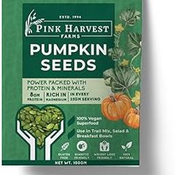 Pink Harvest Farms Pumpkin Seeds, 100 Gm | Immunity Booster Seeds for Eating | Protein Rich Seeds for eating | Healthy Diet Snacks-image-80