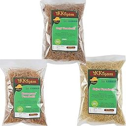 Ikkiyam Combo of Bajra/Ragi/Horsegram Vermicelli (Semia) | Semiya Rich in Fiber, Grain, Magnesium & Iron | Premium Organic Sevai| Tasty & Healthy Sevaiya | South Indian Flavour | Pack-3| 200 g each-image-48